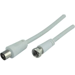 Schwaiger KVCK163 532 Coaxkabel - 3 m - Wit Schwaiger KVCK163 532 Coaxkabel - 3 m - Wit