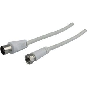 Koaxiální kabel Schwaiger KVCK173 532 - Bílý Koaxiální kabel Schwaiger KVCK173 532 - Bílý