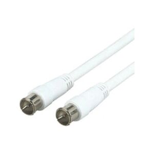 Kabel koaxiální Schwaiger KVCQ30 532 - 3m - Bílý - HDTV Kabel koaxiální Schwaiger KVCQ30 532 - 3m - Bílý - HDTV