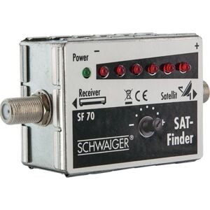 Schwaiger SF70 531 Ricerca segnale satellitare - Forza e tono Schwaiger SF70 531 Ricerca segnale satellitare - Forza e tono