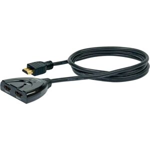 Schwaiger HDM21A 531 przełącznik wideo - 2 HDMI, dioda LED, Brak zewnętrznego zasilania Schwaiger HDM21A 531 przełącznik wideo - 2 HDMI, dioda LED, Brak zewnętrznego zasilania