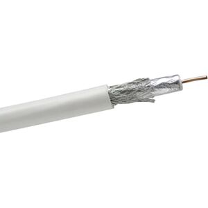 Schwaiger KOX840 012 cable coaxial - Blanco - Cable coaxial Schwaiger KOX840 012 cable coaxial - Blanco - Cable coaxial