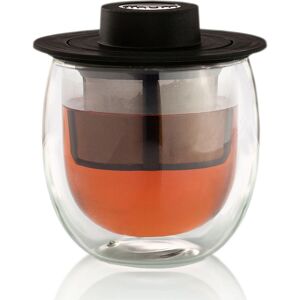 Finum Podwójne szkło do herbaty z filtrem - 200ml Finum Podwójne szkło do herbaty z filtrem - 200ml