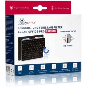 Filtre de poussière et odeur Clean Office Pro Carbon - Pièce de rechange pour imprimante/scanner - Publicité Filtre de poussière et odeur Clean Office Pro Carbon - Pièce de rechange pour imprimante/scanner - Publicité