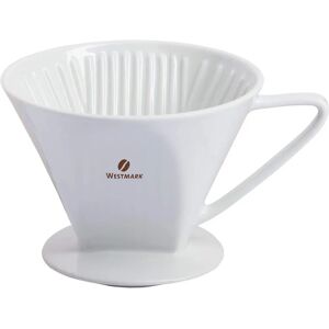Westmark Bílý porcelánový kávový filtr - 4 - Odolný, Vhodný do myčky Westmark Bílý porcelánový kávový filtr - 4 - Odolný, Vhodný do myčky
