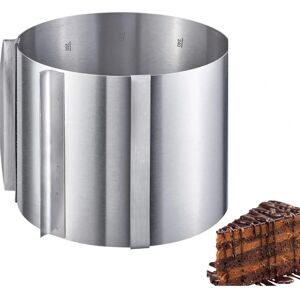 Westmark Überraschung Tortenring - Verstellbar 30x15cm - Silber Westmark Überraschung Tortenring - Verstellbar 30x15cm - Silber