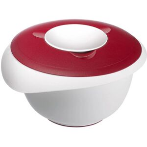 Bol de mélange Westmark 3153227R - Empilable, 2,5L, Avec Bec, Blanc/Rouge - Publicité Bol de mélange Westmark 3153227R - Empilable, 2,5L, Avec Bec, Blanc/Rouge - Publicité