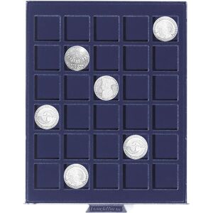 Leuchtturm Boîte à Pièces Bleue Carrée - Rangement Intelligent et Durable - Publicité Leuchtturm Boîte à Pièces Bleue Carrée - Rangement Intelligent et Durable - Publicité