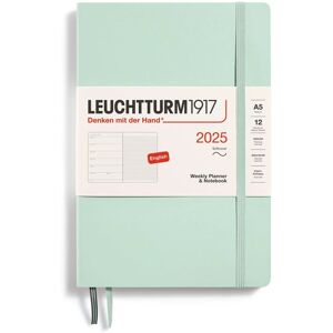 Leuchtturm 1917 Agenda 2025 - Weekly Planner, A5 Mint Green Leuchtturm 1917 Agenda 2025 - Weekly Planner, A5 Mint Green