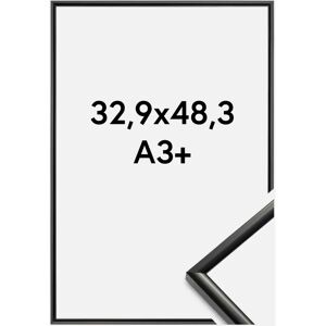 Walther Musta akryylilista 32,9x48,3 cm - Valokuvakehys Walther Musta akryylilista 32,9x48,3 cm - Valokuvakehys