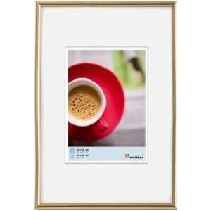 Cornice singola Galeria di plastica 20x30 cm dorata - Cornice in plastica Cornice singola Galeria di plastica 20x30 cm dorata - Cornice in plastica