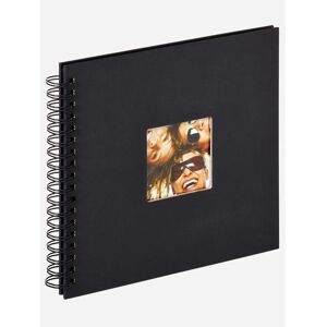 Walther Design SA-108-B Fotoalbum - 26x25cm, Schwarz, Spiral Walther Design SA-108-B Fotoalbum - 26x25cm, Schwarz, Spiral