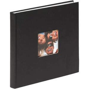Walther Design Fun 26x25cm Photo Album - Classic Black - 40 Pages Walther Design Fun 26x25cm Photo Album - Classic Black - 40 Pages