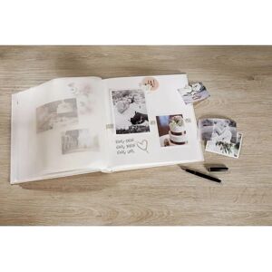 Walther Design UH-163 Wedding Photo Album - White, Green, Gold Walther Design UH-163 Wedding Photo Album - White, Green, Gold