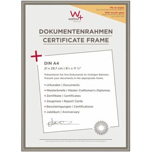 Walther Steel A4 Picture Frame - Elegant Wall Decor Walther Steel A4 Picture Frame - Elegant Wall Decor