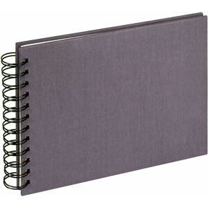 Walther Spiral-Fotoalbum Grau - 19,5x15 cm - 40 Seiten Walther Spiral-Fotoalbum Grau - 19,5x15 cm - 40 Seiten
