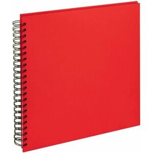 Walther Design SA-510-R Fotoalbum - Spiral, Stoff, 30x30 cm Walther Design SA-510-R Fotoalbum - Spiral, Stoff, 30x30 cm