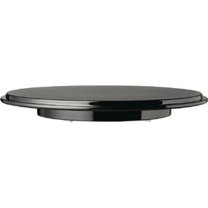 Assiette à gâteau en mélamine noire APS 310 mm Assiette à gâteau en mélamine noire APS 310 mm
