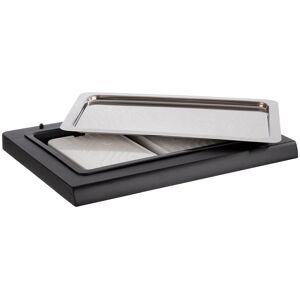 Fuente de servicio de alimentos APS-Germany 11546 - Rectángulo - Negro Fuente de servicio de alimentos APS-Germany 11546 - Rectángulo - Negro
