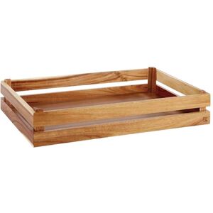 Cajas de Almacenamiento Gastronorm - Madera de Acacia, 55.5x35x10.5 cm Cajas de Almacenamiento Gastronorm - Madera de Acacia, 55.5x35x10.5 cm