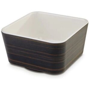 Paderno 44475-25 Salatschüssel - Quadratisch Melamin - 0,7L - Braun & Weiß Paderno 44475-25 Salatschüssel - Quadratisch Melamin - 0,7L - Braun & Weiß