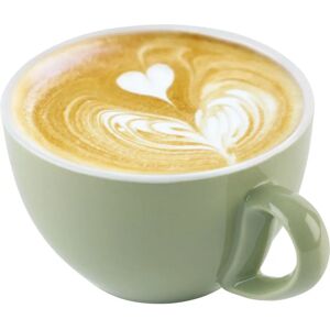 APS 6-delad Grön Porslin Cappuccinokopp Set - Kaffetillbehör APS 6-delad Grön Porslin Cappuccinokopp Set - Kaffetillbehör