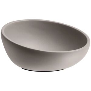 APS Schale -ELEMENT- aus Beton, schräg, Ø 22 cm, Höhe 6 / 10,5 cm, 1,1 Liter, mit möbelschonender Unterseite, Obstschale, Brot- & Gebäckschale APS Schale -ELEMENT- aus Beton, schräg, Ø 22 cm, Höhe 6 / 10,5 cm, 1,1 Liter, mit möbelschonender Unterseite, Obstschale, Brot- & Gebäckschale