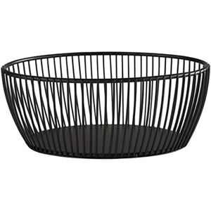 Cesta de pan negra APS - Contenedor apilable de alimentos Cesta de pan negra APS - Contenedor apilable de alimentos