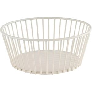 APS Urban Bread Basket - Stainless Steel, White, 20cm Ø, 8.5cm H APS Urban Bread Basket - Stainless Steel, White, 20cm Ø, 8.5cm H
