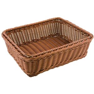 APS Poly-Rattan flettet kurv GN 1/1 - Vandtæt, Opvaskemaskinevenlig, Stabil APS Poly-Rattan flettet kurv GN 1/1 - Vandtæt, Opvaskemaskinevenlig, Stabil