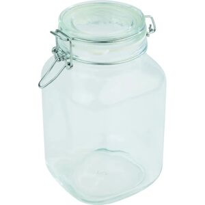 APS Glas, mit luftdichtem Klappdeckel, 12x12cm, 2L, 22cm hoch APS Glas, mit luftdichtem Klappdeckel, 12x12cm, 2L, 22cm hoch