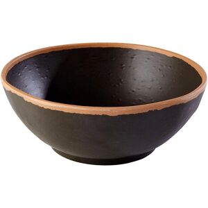 APS Schale -CROCKER- aus Melamin - Braun - Ø 21 cm - Höhe: 8 cm - 1,45 Liter APS Schale -CROCKER- aus Melamin - Braun - Ø 21 cm - Höhe: 8 cm - 1,45 Liter