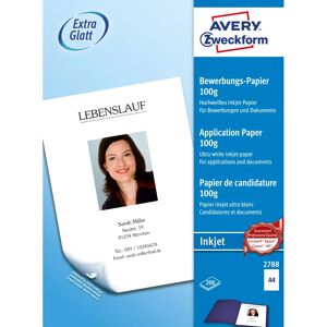 Avery 2788 Satin White A4 Druckpapier Avery 2788 Satin White A4 Druckpapier