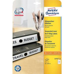 Avery L4756-25 White Folder Label - Printer Labels Avery L4756-25 White Folder Label - Printer Labels