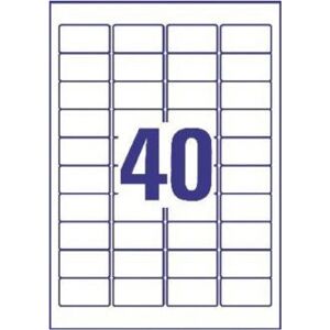 Avery L4770-25 Transparent Address Labels - Laser Printable, 1000 pcs Avery L4770-25 Transparent Address Labels - Laser Printable, 1000 pcs