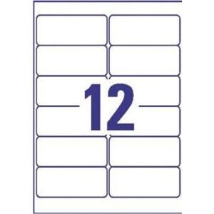 Avery L4772-25 Transparent Printer Labels - Label Avery L4772-25 Transparent Printer Labels - Label