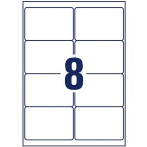 Avery Weatherproof Shipping Labels - White - 200 pcs Avery Weatherproof Shipping Labels - White - 200 pcs