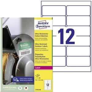 Avery Zweckform L7913-40 White Universal Labels - Labels Avery Zweckform L7913-40 White Universal Labels - Labels
