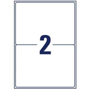 Avery White Recycled Laser Labels 200 pcs - Labels Avery White Recycled Laser Labels 200 pcs - Labels