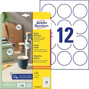 Avery L7104rev-25 White Round Labels - Product Type Avery L7104rev-25 White Round Labels - Product Type