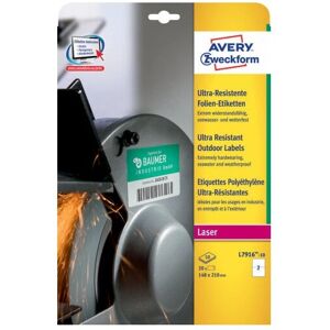 Avery L7916-10 White Heavy-Duty Labels - Labels Avery L7916-10 White Heavy-Duty Labels - Labels