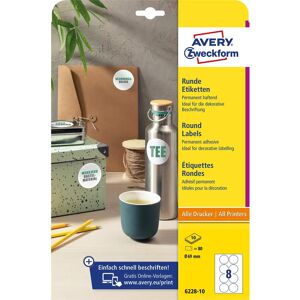 Avery Zweckform 6228-10 Round Labels - Product Type Avery Zweckform 6228-10 Round Labels - Product Type