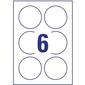 Avery L7788-25 Round Transparent Labels - 150 pcs Avery L7788-25 Round Transparent Labels - 150 pcs