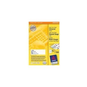 Avery Zweckform 3484 White 105x37mm Labels - Labels Avery Zweckform 3484 White 105x37mm Labels - Labels