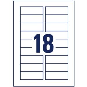 Avery J8871-5 White Magnetic Labels - Printer Labels & Signs Avery J8871-5 White Magnetic Labels - Printer Labels & Signs