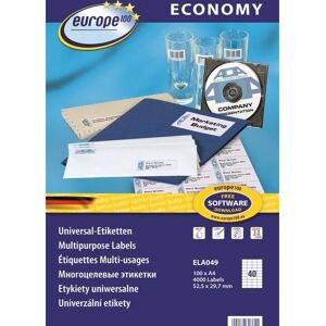 Avery ELA049 White Self-adhesive Printer Label - Printer Label Avery ELA049 White Self-adhesive Printer Label - Printer Label