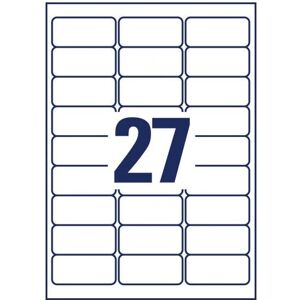 Avery Zweckform L4737REV-65 White Self-adhesive Printer Labels Avery Zweckform L4737REV-65 White Self-adhesive Printer Labels