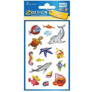 Avery 53707 Dětské samolepky - Kreativní a Zábavné - 30 Samolepek Avery 53707 Dětské samolepky - Kreativní a Zábavné - 30 Samolepek