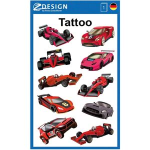 Tatouages enfants Zdesign - Voitures de course - Publicité Tatouages enfants Zdesign - Voitures de course - Publicité