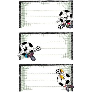 Étiquettes de livres football AVERY ZWECKFORM - Lot de 10 Étiquettes de livres football AVERY ZWECKFORM - Lot de 10